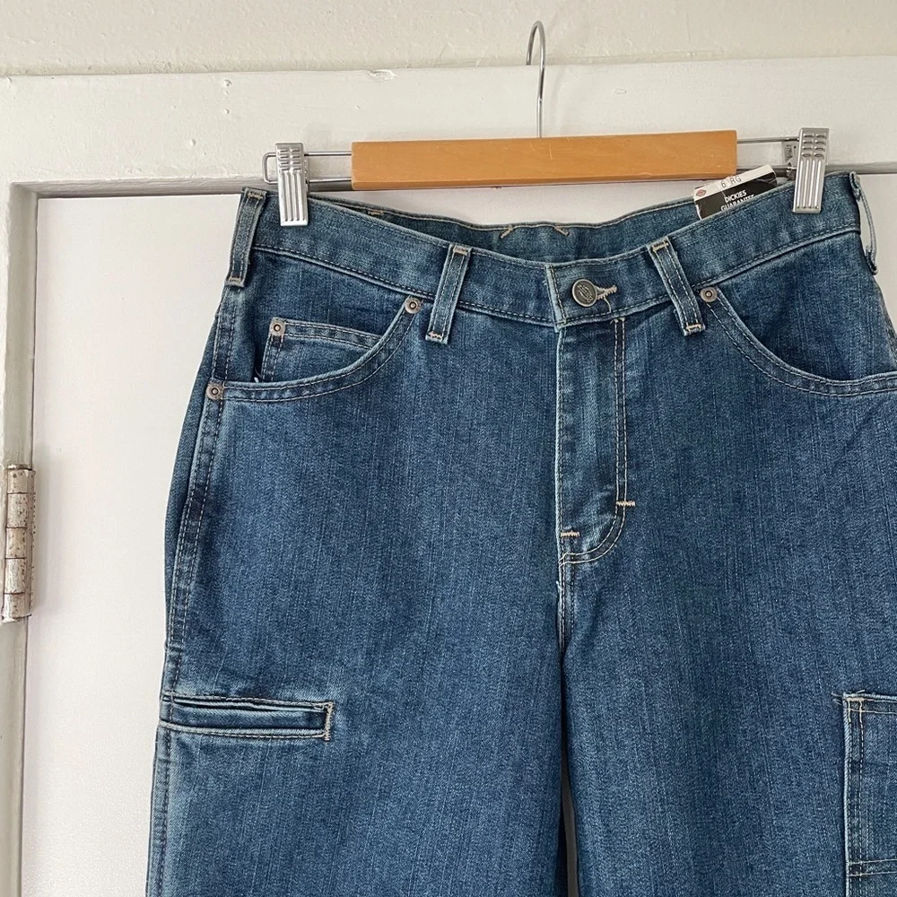 Classic Blue Women's Jeans Carpenter Jean Dickies size 4* NWT Skater Casual